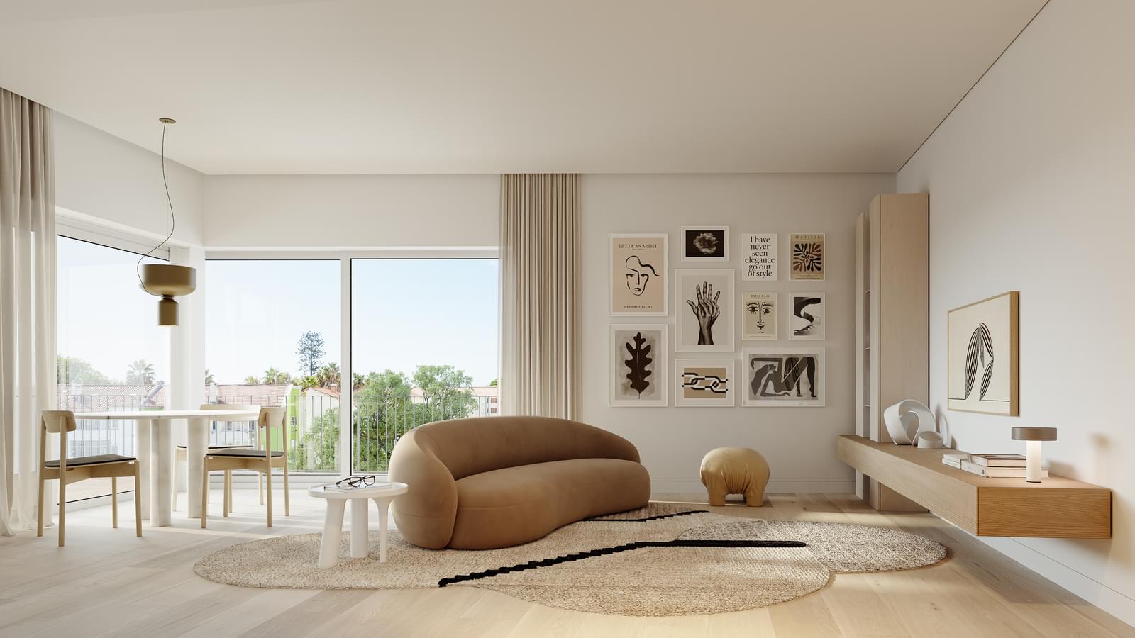3 Bedroom Apartment in Green Plaza, Carcavelos, Cascais