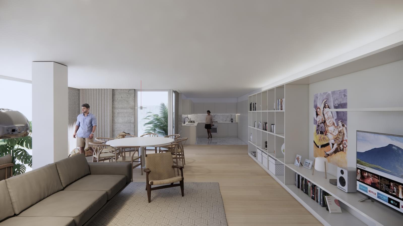 2 Bedroom Apartment with garden, Cascais