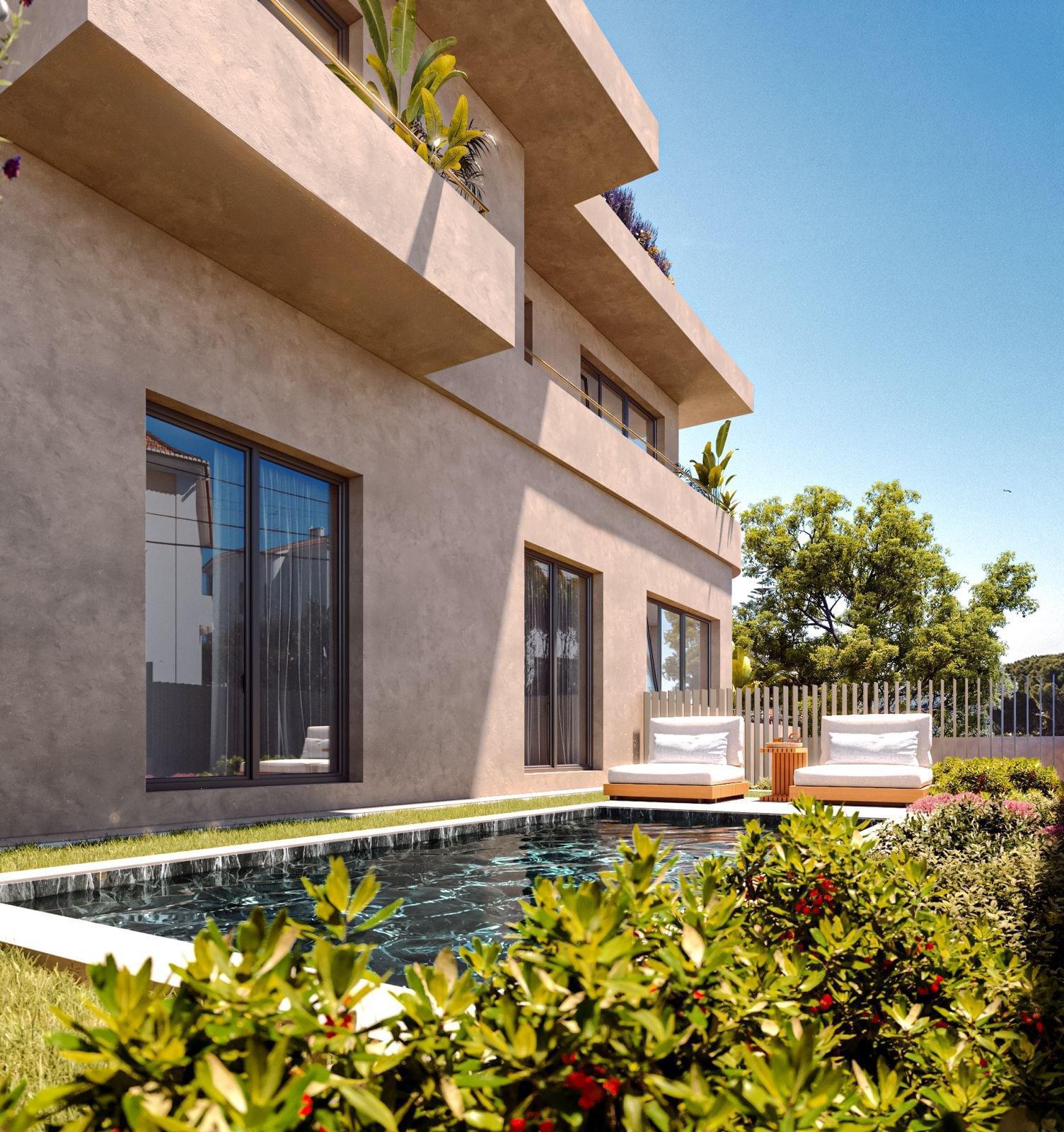 3 Bedroom Apartment with swimming pool, Estoril, Cascais