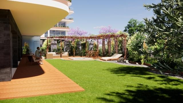 2 Bedroom Apartment with garden, Cascais